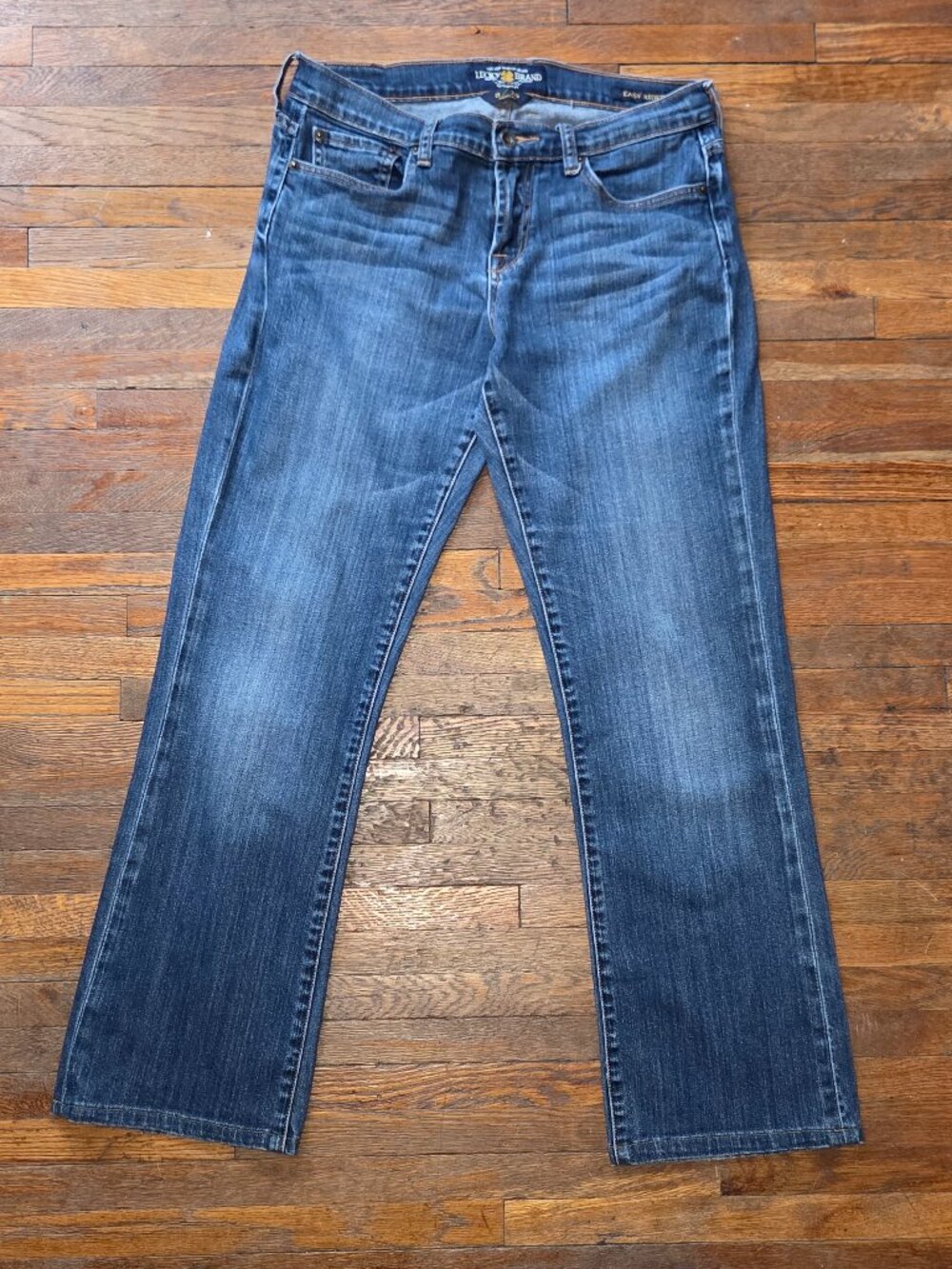 Vintage Y2K Lucky Brand Easy Rider Low Rise Boot Cut Mid Wash Jeans
